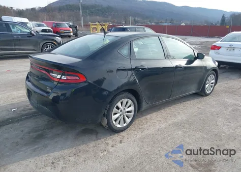 2014 Dodge Dart Sxt from USA, damaged, VIN 1C3CDFBA0ED815152